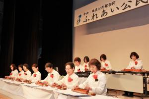 琴城流大正琴桂川会の発表