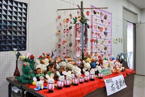 東都甲公民館の手芸教室の発表