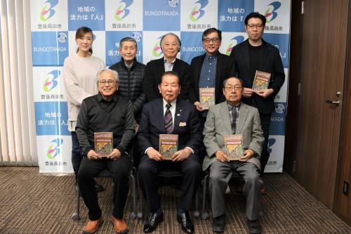 記念撮影した写真