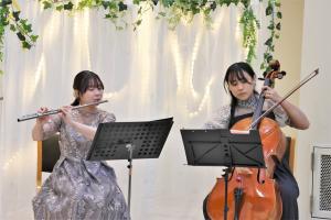お二人の演奏の様子