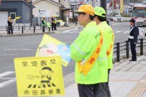 該当啓発の様子