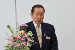 祝辞を送っている佐々木市長の写真
