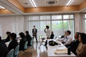 質疑応答の写真