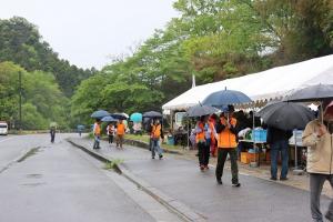 健康ウォークの様子