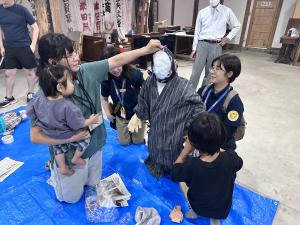 案山子づくり