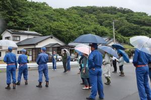 防災パトロールの様子3枚目