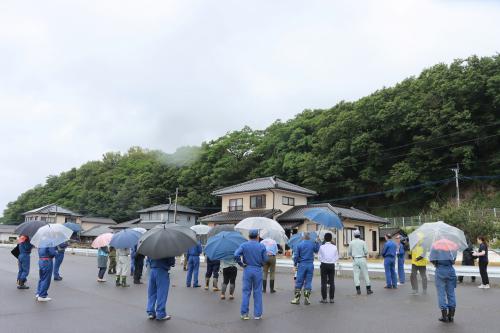防災パトロールの様子