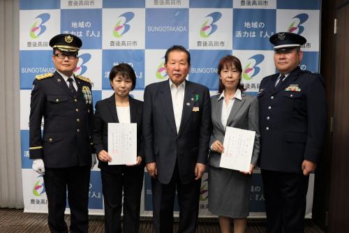 記念撮影した写真