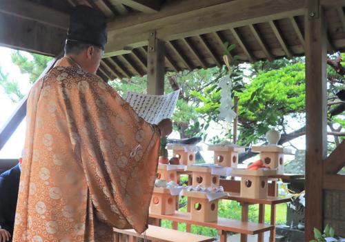 祈願祭の様子