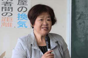 加祐会長があいさつしている写真
