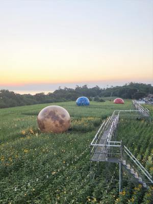 夕方の会場の様子1枚目