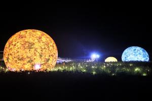 夕方の会場の様子２枚目