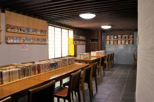 昭和レトロ漫画喫茶の会場全体の写真