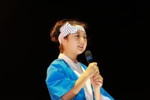 感想発表をしている北﨑さんの写真