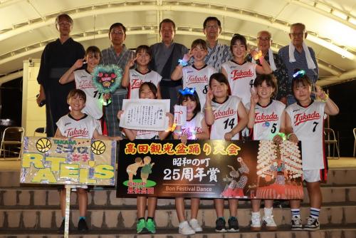 高田ラーテルズ女子の写真
