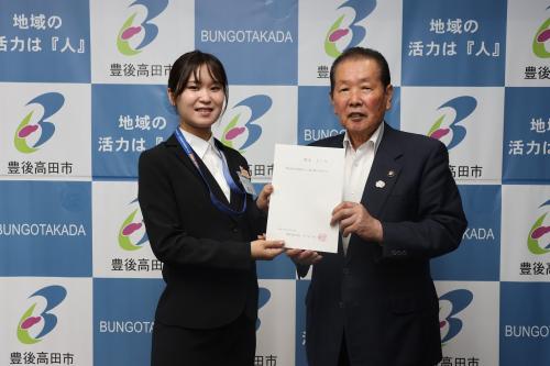 記念撮影した写真