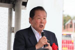 佐々木市長あいさつの写真