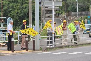 街頭啓発の様子３