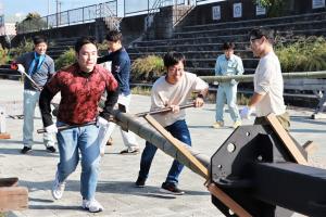 竹割り作業