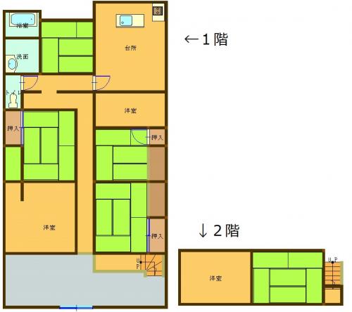 №613の間取り画像
