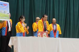 抽選中の写真