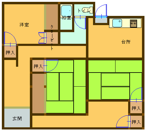 №601の間取り