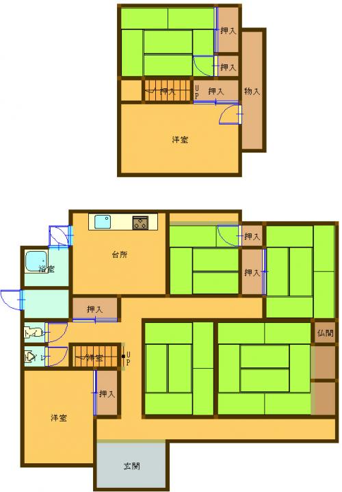 No.608の間取り