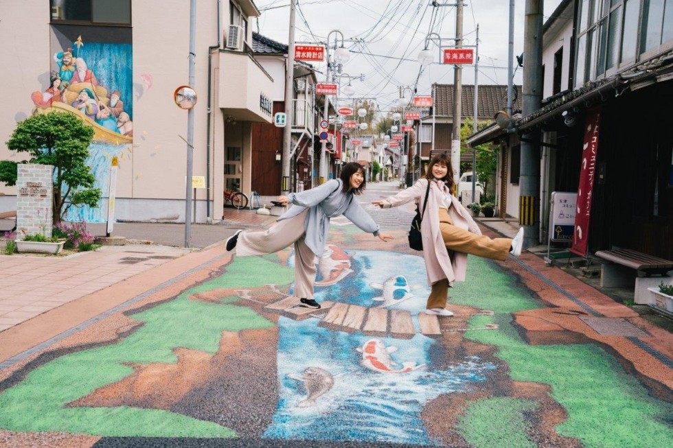 鯉の滝登り