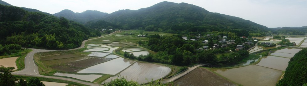 金毘羅からの眺め（パノラマ）の画像