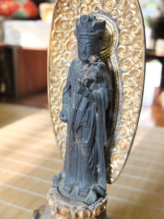 金銅菩薩形立像の画像