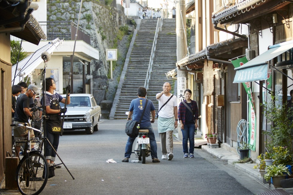 中央公民館横石階段