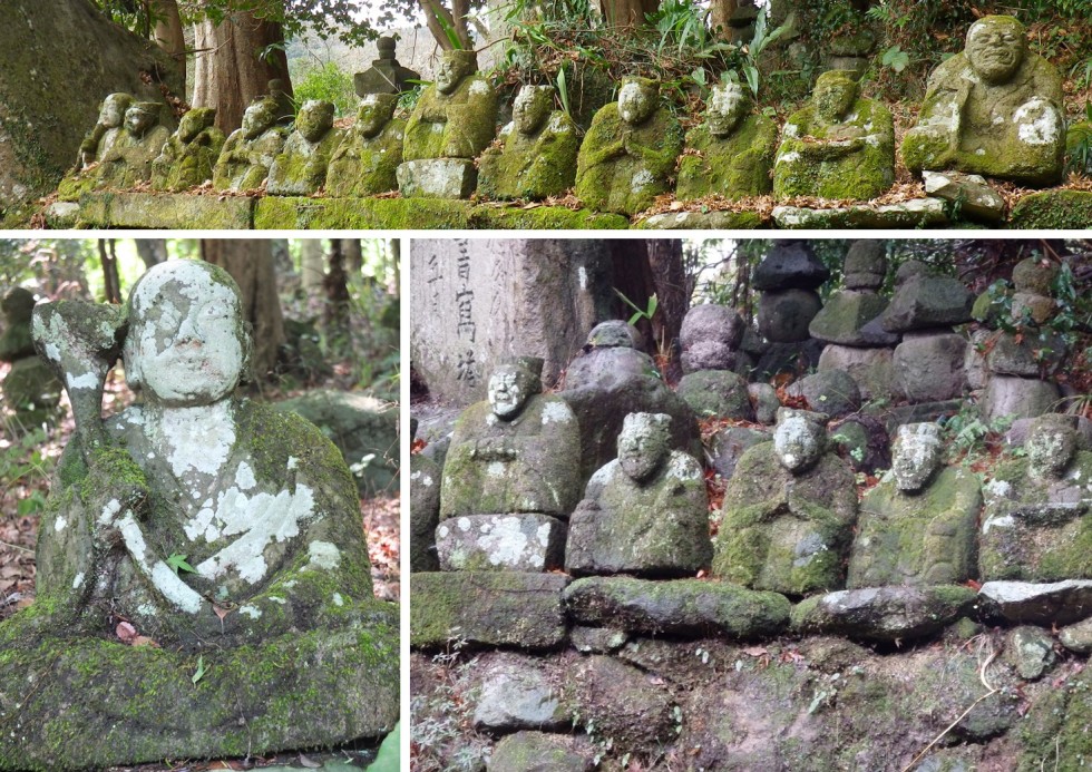 富貴寺十王石仏　附奪衣婆(だつえば)石仏及び地蔵石仏【市指定有形文化財】の画像