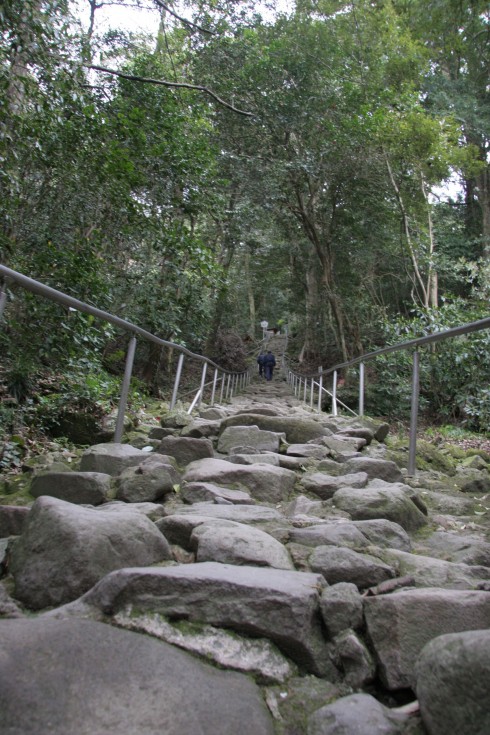 鬼が築いた石段（熊野）の画像