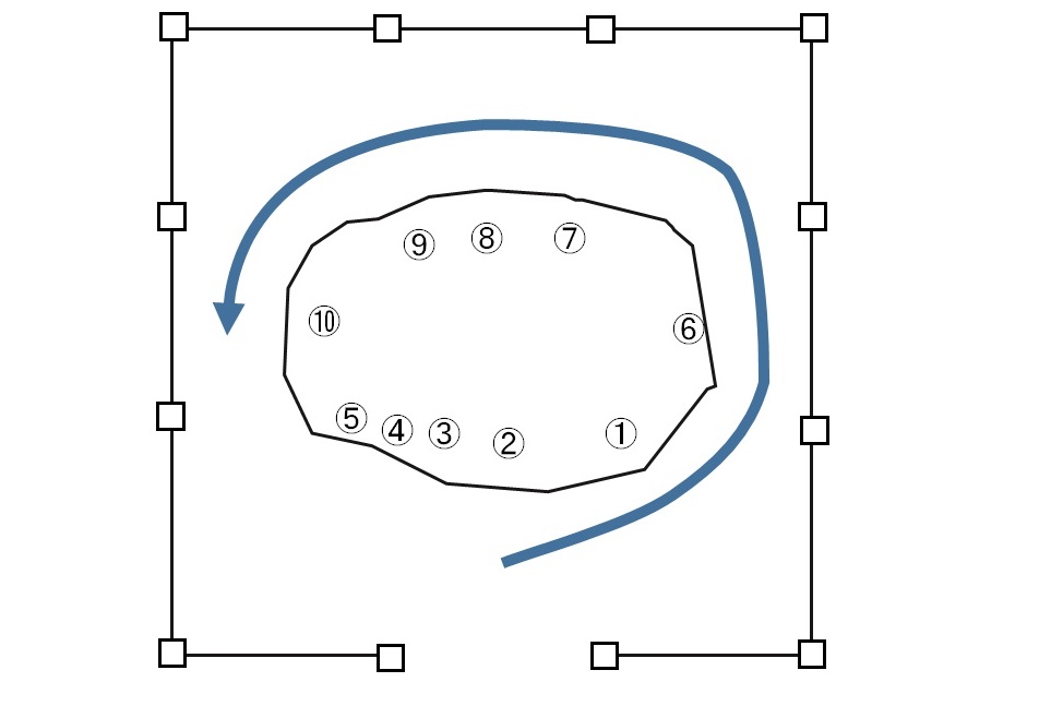 堂内見取り図の画像