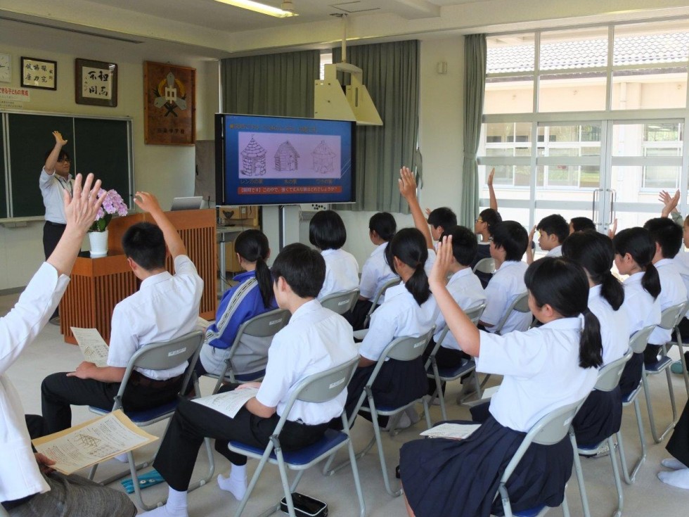 一生に一度の体験!!　300年前の材料に学ぶ　「富貴寺本堂保存修理工事見学会（小中学生対象）」の画像14