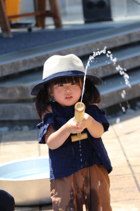 的をよ～く狙って！昭和の水鉄砲大会！　－昭和ロマン蔵で夏祭りを開催中－の画像7