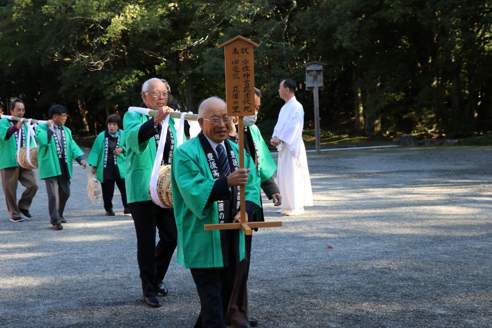 宇佐神宮に荘園米を奉納　－田染荘献穀祭－の画像4