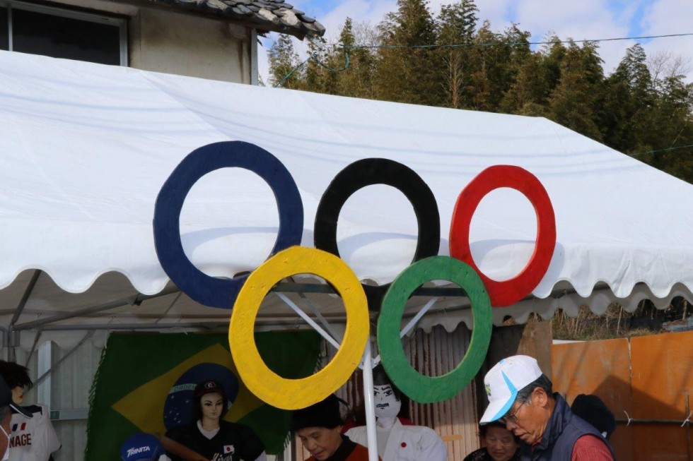 東京オリンピックを応援するアスリートカカシ登場！の画像4