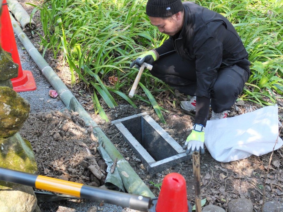 700年前の姿を取り戻す　　～富貴寺境内（国史跡）石造物の保存修理が行われました～の画像5