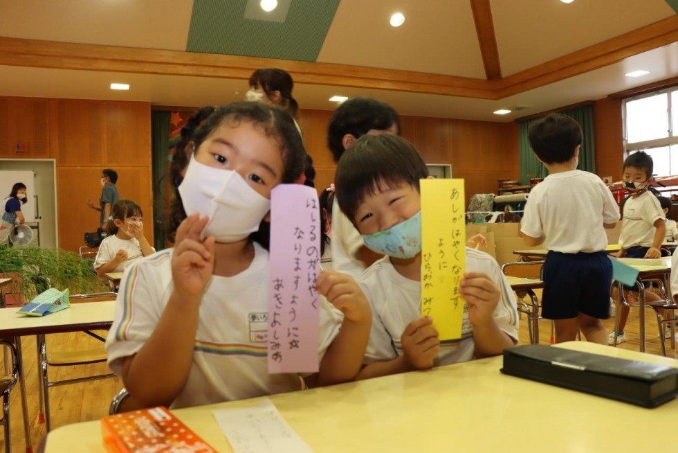  みんなの願いが叶いますように！　～夢いろ幼稚園の七夕飾り～の画像3