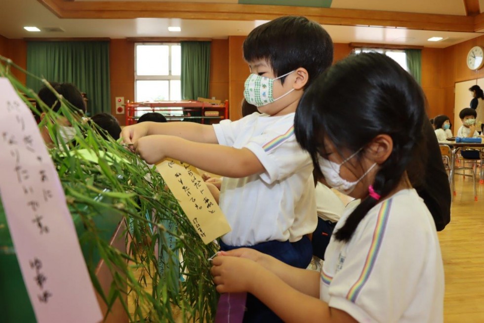  みんなの願いが叶いますように！　～夢いろ幼稚園の七夕飾り～の画像5