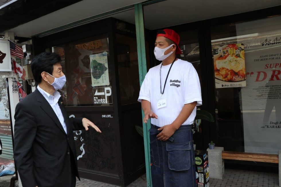 西村経済再生担当大臣が豊後高田市を訪れましたの画像5