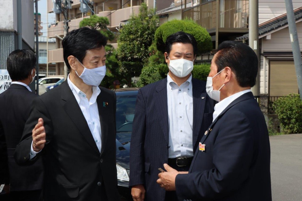 西村経済再生担当大臣が豊後高田市を訪れましたの画像9