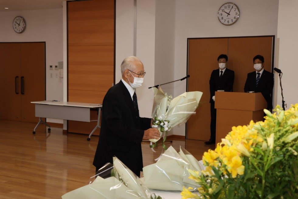 平和への誓いを新たに　～豊後高田市戦没者追悼献花式～の画像6