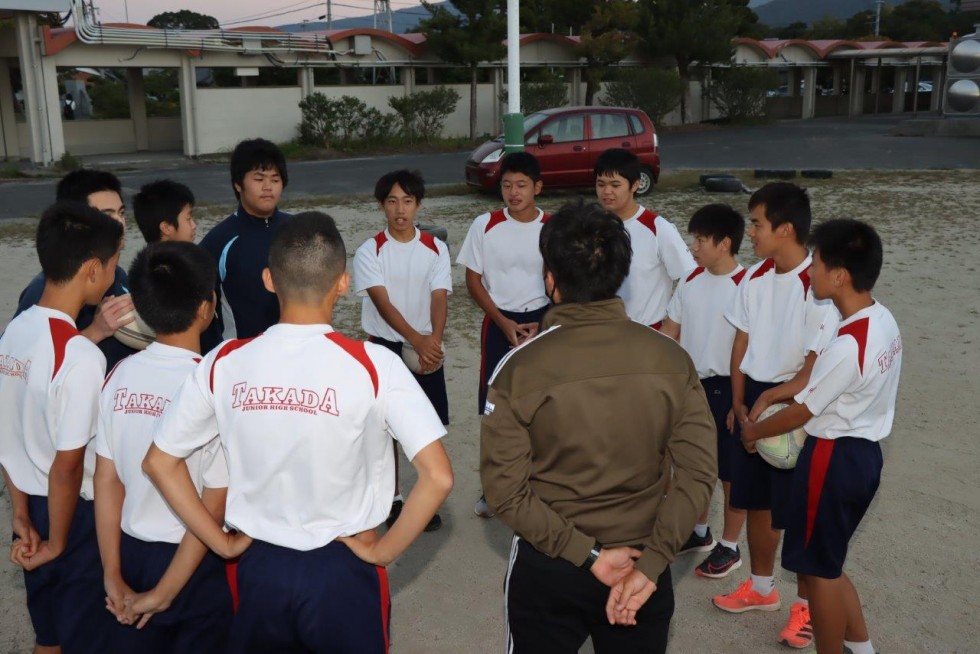 憧れのラグビー選手に　～豊後高田市中学ラグビー部発足会～の画像10