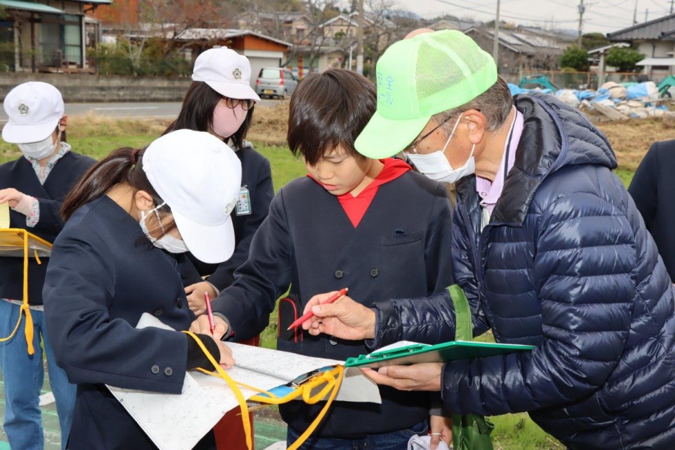 自分たちで確認した危険な場所をマッピング！　～桂陽小学校防災フィールドワーク・防災マップ作り～の画像1