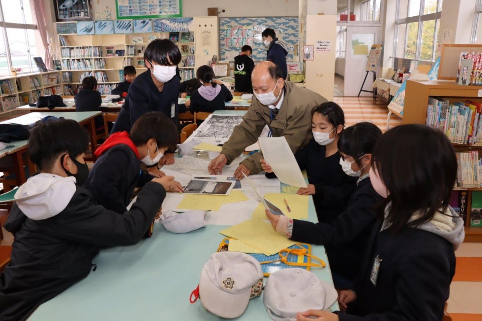 自分たちで確認した危険な場所をマッピング！　～桂陽小学校防災フィールドワーク・防災マップ作り～の画像10