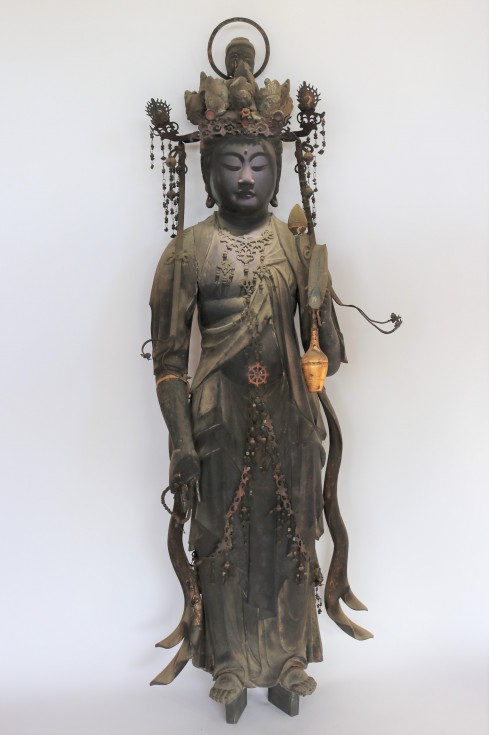新・県指定有形文化財「木造十一面観音菩薩立像」とは？の画像