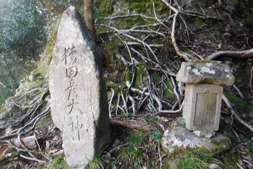 猿田彦大神文字庚申塔の画像