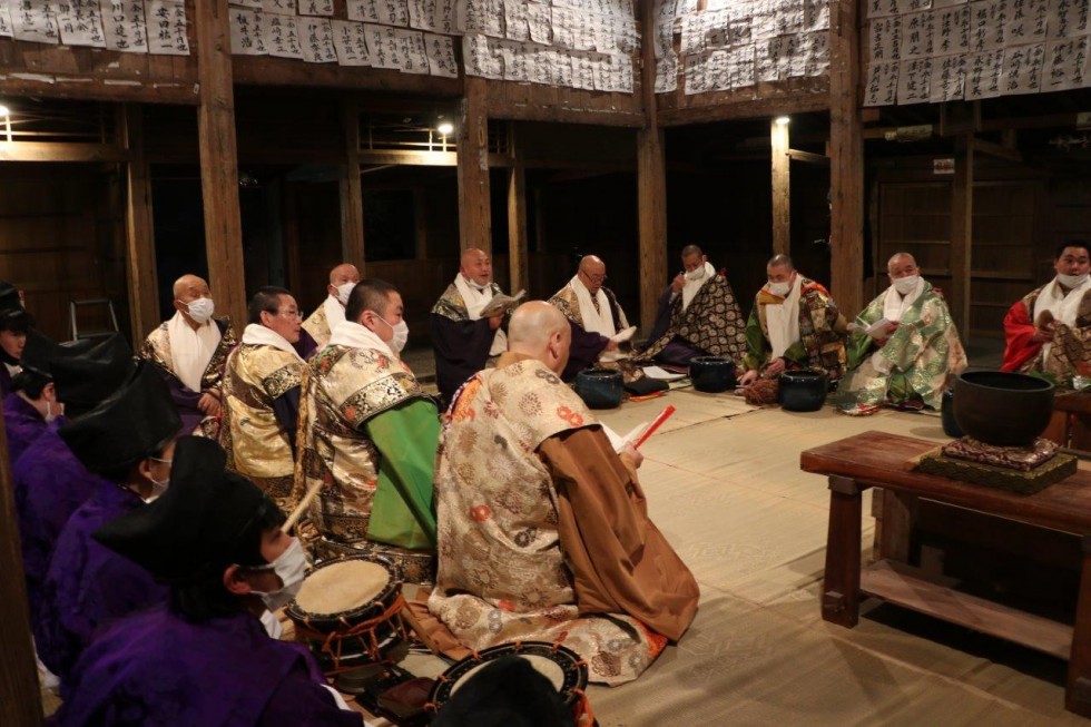 ～五穀豊穣と無病息災を願う鬼と炎の舞～ 天念寺修正鬼会が行われましたの画像6